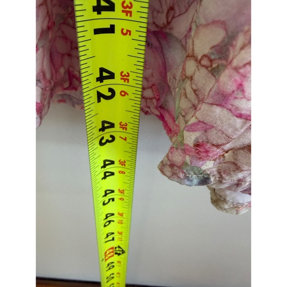 Taylor Tillman Liza Midi Ruffle Shirt Dress in Lavender Earth Size XS Oversized - Picture 8 of 9